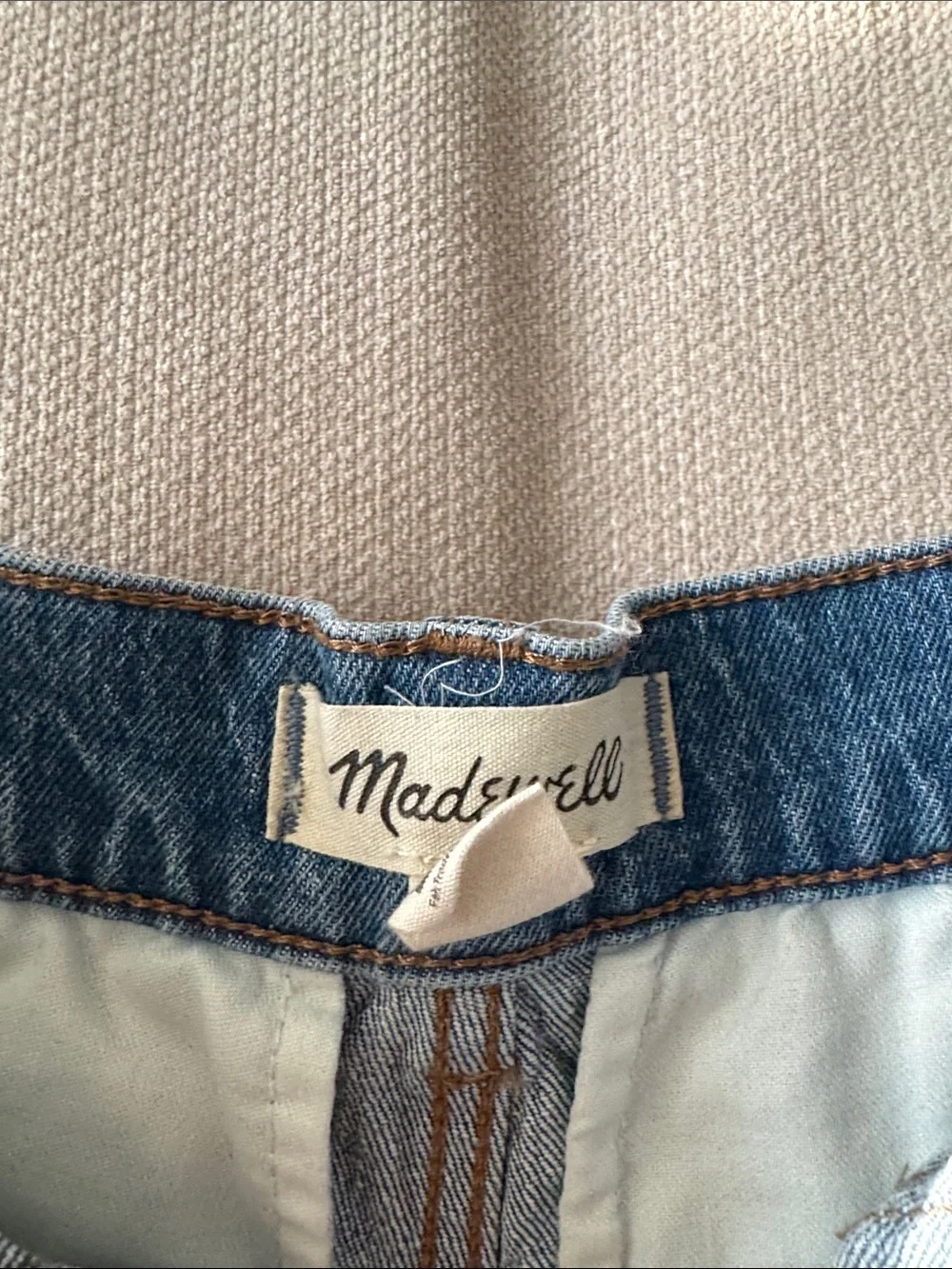 MADEWELL MID-Length Denim Short